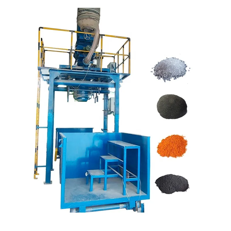 Big bag loading station super sack bagging machine lime packing machine for cement bags
