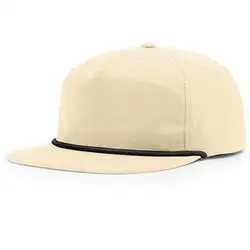 HS24 оптовая продажа, козырёк, веревочные поля, 5 панелей, неструктурированный ридиксон 256, бейсболка, Кепка-тракер veracap, изготовленная на заказ нейлоновая веревочная шляпа с веревкой