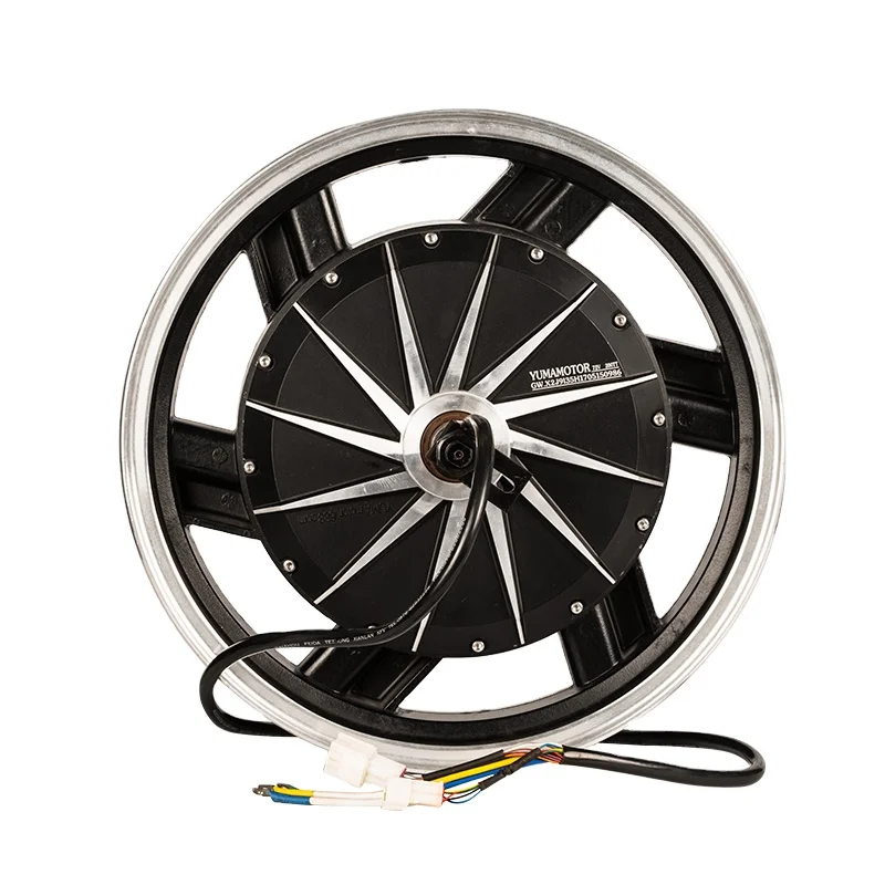 17 дюймов 72v 3000w DC мотор для центрального движения мотоцикла с VOTOL