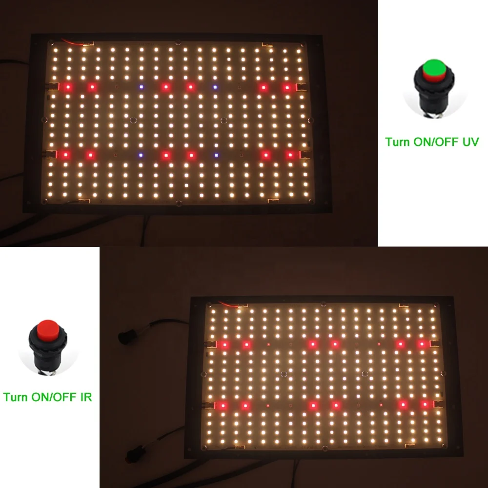 Оригинальная панель LM301H V4 mix 660 нм + УФ ИК с управлением переключателем (только
