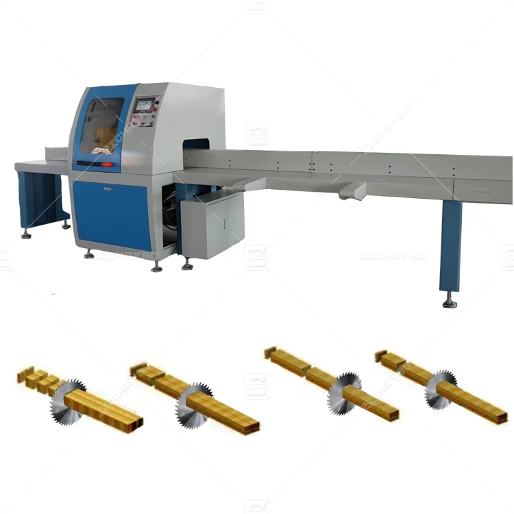 ZZCHRYSO CNC Timber Cutting Machine Automatic Pallet Cutting Saw High Efficiency Wood Cross Cutting Off Saw Price