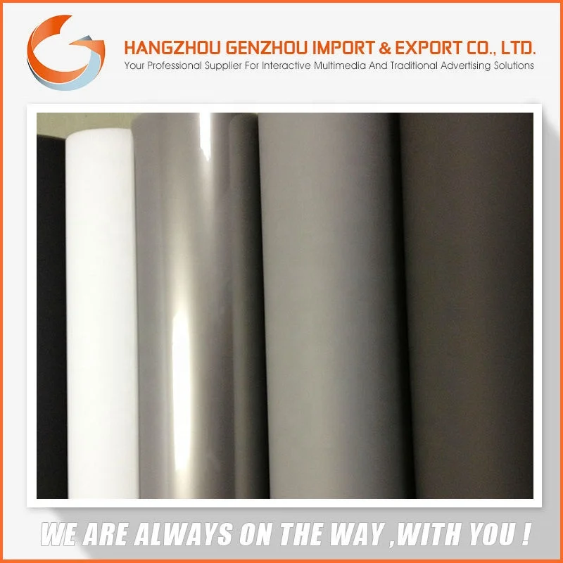 Holographic rear projection screen film