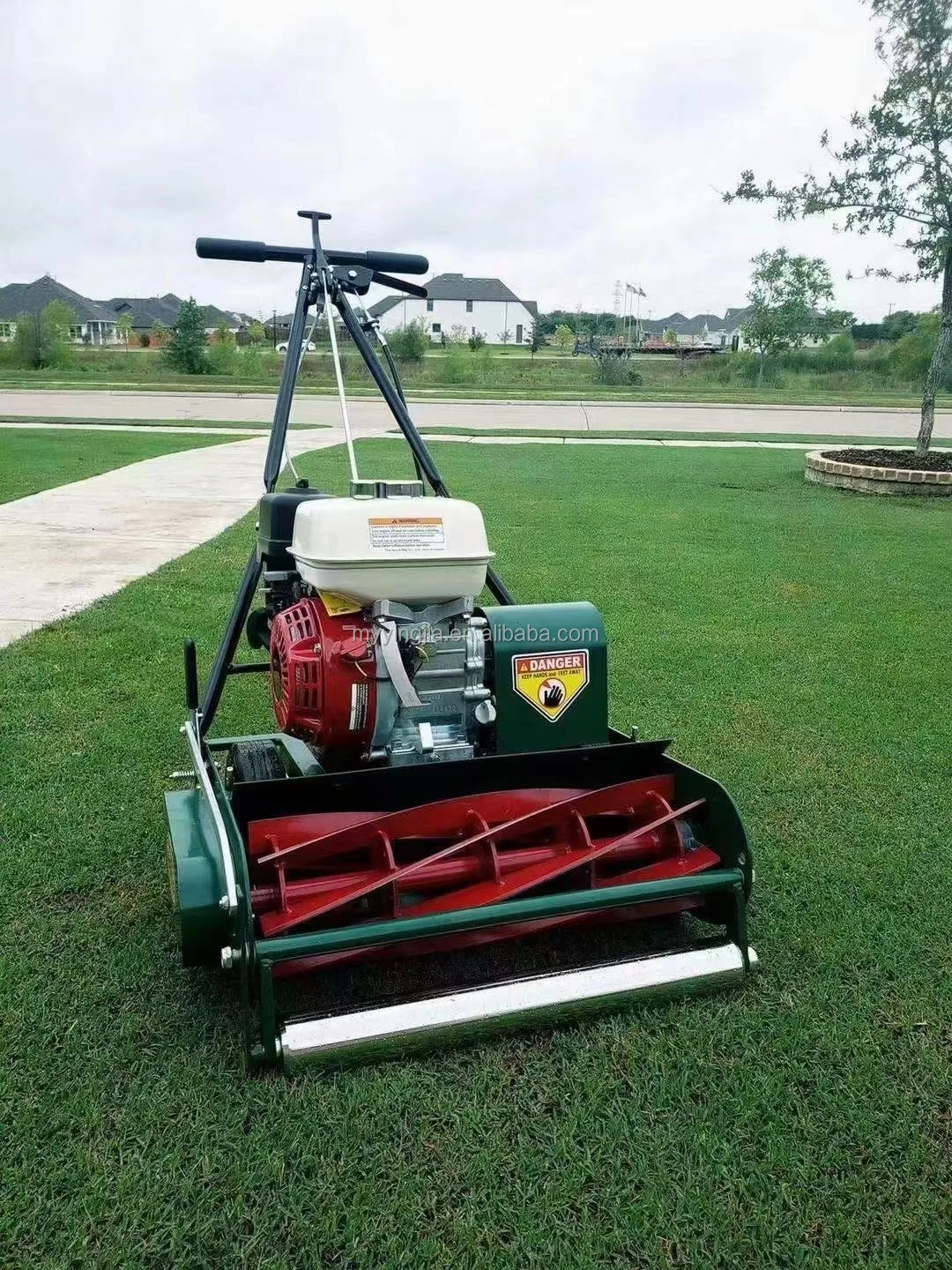 Gasoline 20inch Reel Mower Heavy Duty Lawn Trimmer Cylinder Mower