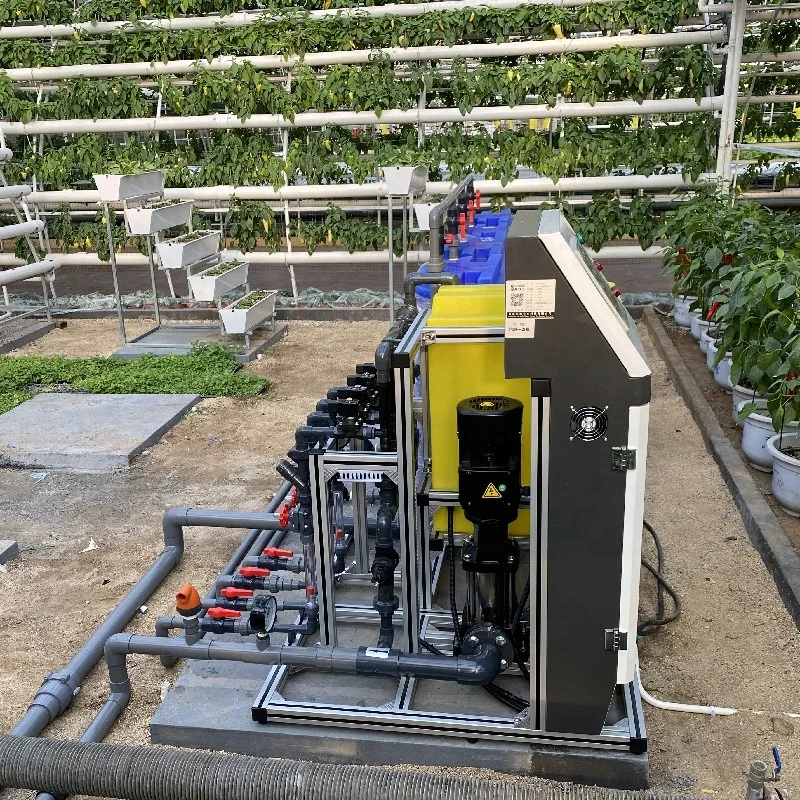 Water and fertilizer integrated machine of drip irrigation system for agriculture greenhouse