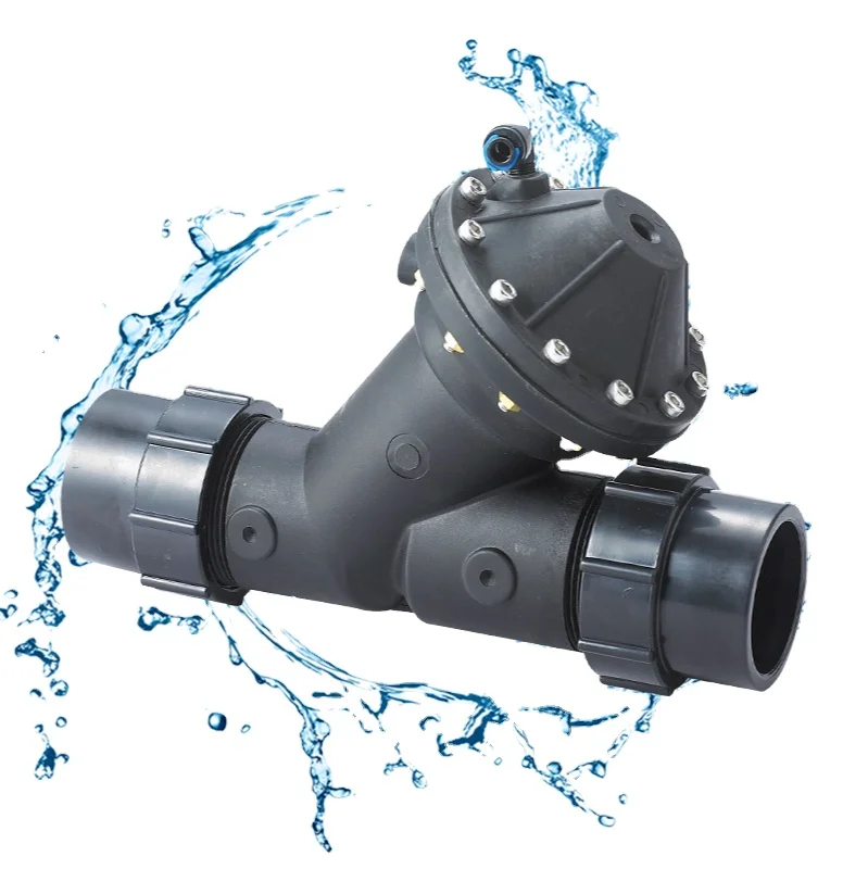upvc y type pneumatic diaphragm valve