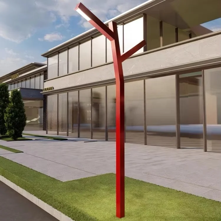 Modern garden lamps outdoor water proof street lamps LED outdoor courtyard classic pole lights street lamp columns