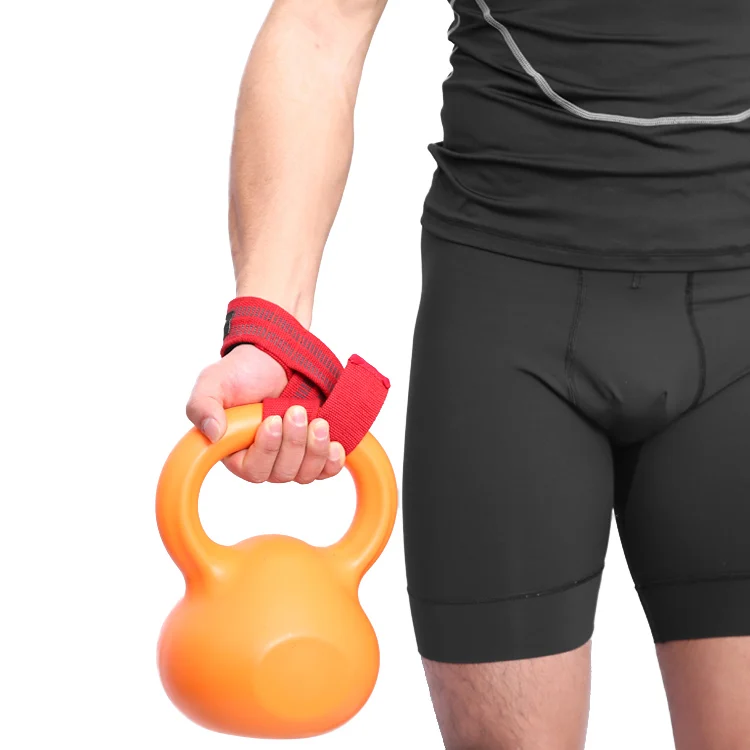 
Aolikes adjustable silicone rubber dumbbell wrist wraps straps 