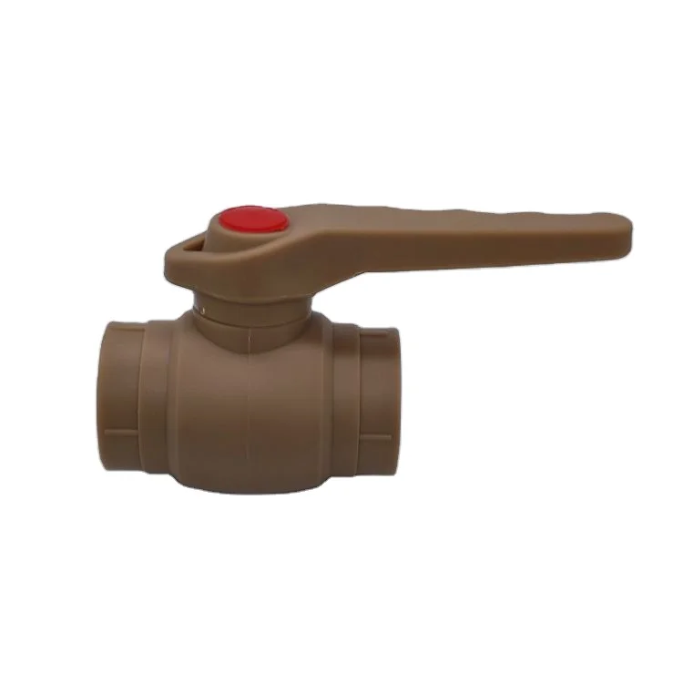 Высокое качество, индивидуальный цвет, 20-110 мм, полипропиленовый пластиковый Железный полипропиленовый шаровой кран