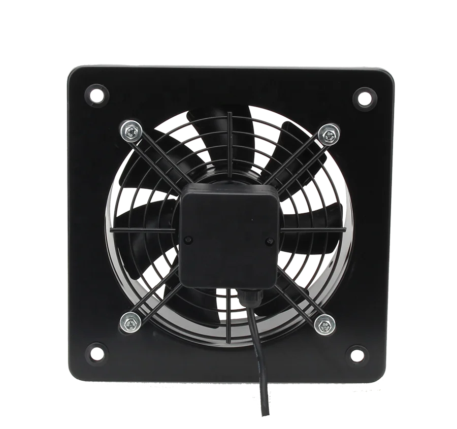 250mm AC Compact Wall Fan Mounting Axial Fan with External Rotor Motor for Air Coller