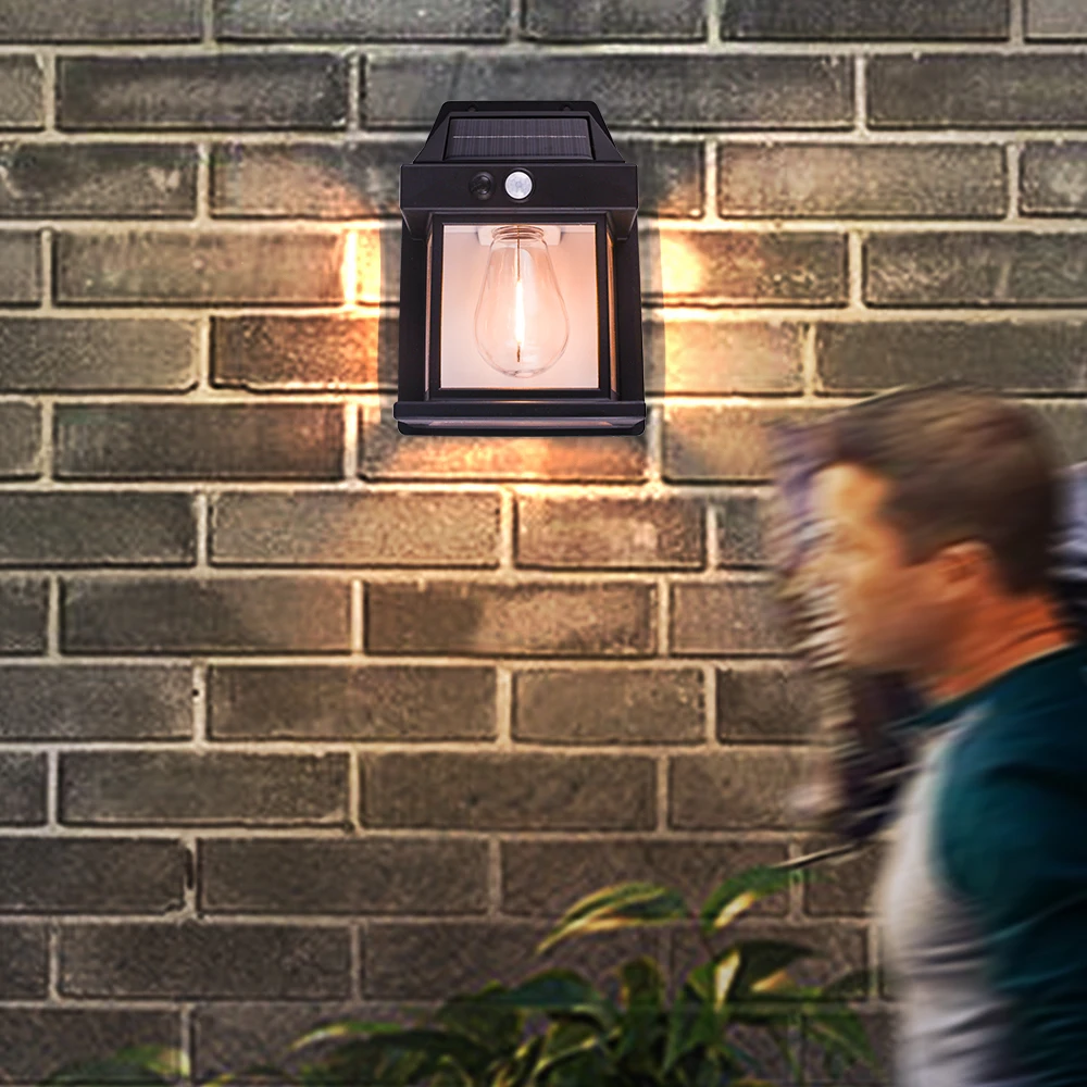 Dingdian LED Night Light Outdoor Waterproof Smart Lighting Led Retro Tungsten Filament Garden Lamp Wall Lamps Decoration Light
