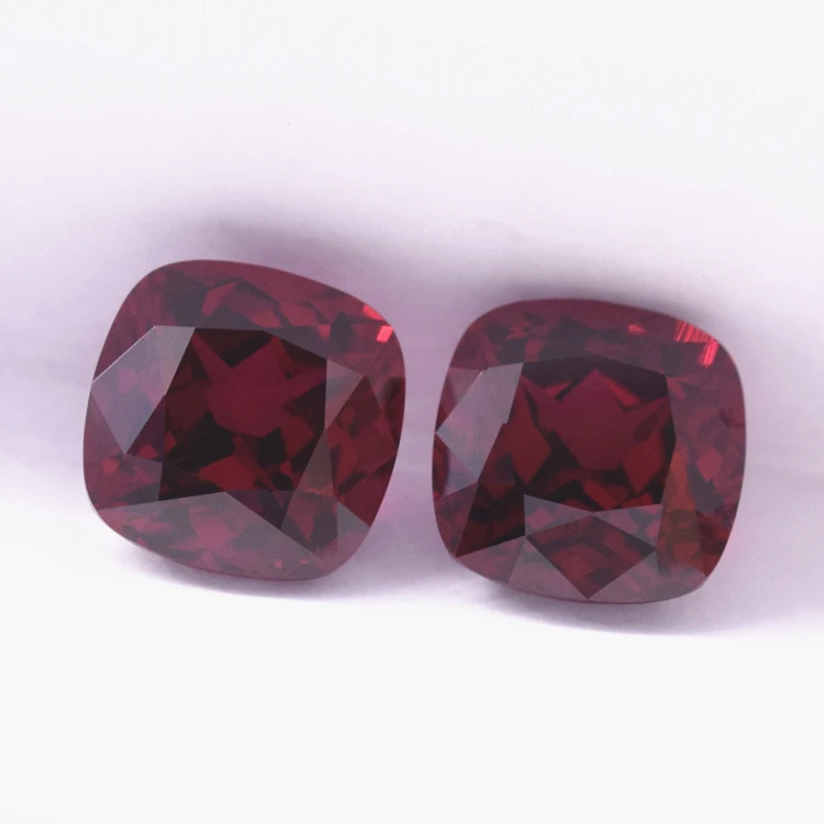 Loose Jewelry Gemstones Pulling Grown Ruby  Round Oval Heart Pear Asscher Cut Emerald Cut Lab Grown Pigeon Blood Red Ruby