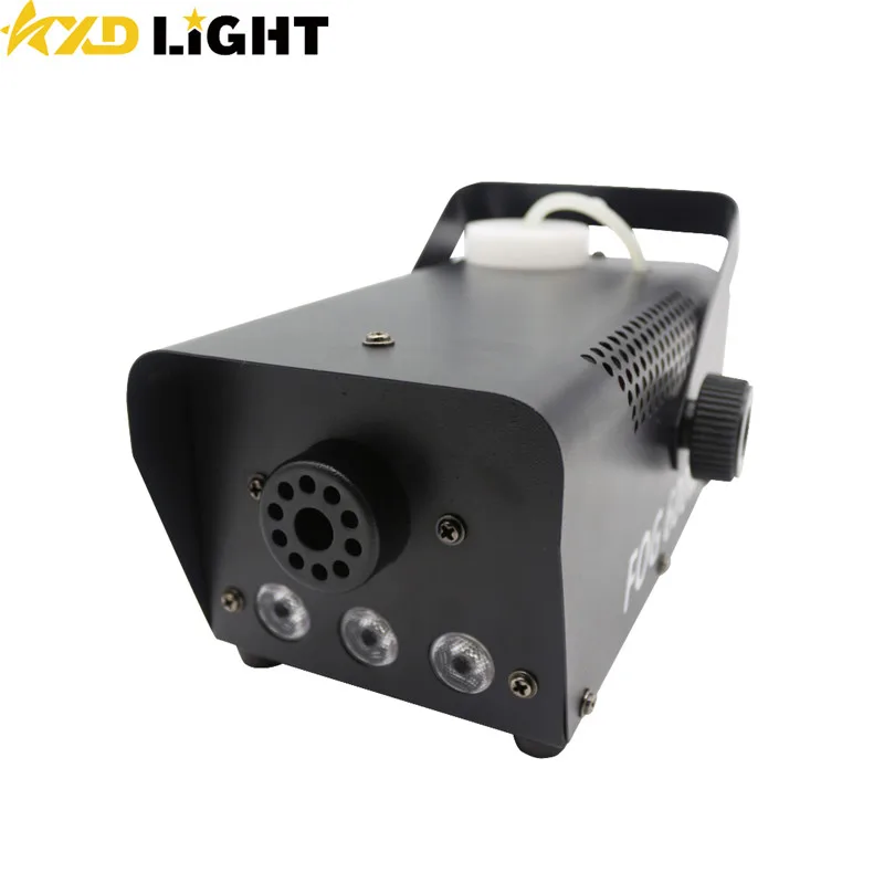 600W DJ Stage Equipment LED Fog Machine Remote Mini Smoke Fog Machine Fog Maker Projector for Party Show Event