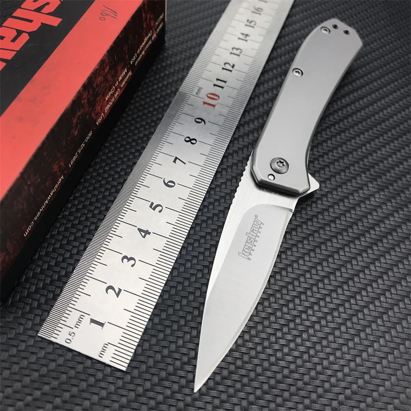 Kershaw Amplitude 3870 Outdoor All steel hunting knives Camping EDC survival folding pocket knife