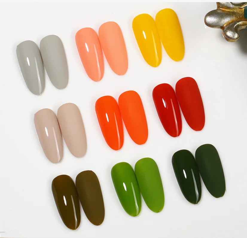 high quality gel polish nail artMilan series set of Barbie glue new phototherapy glue kids nail polish set box