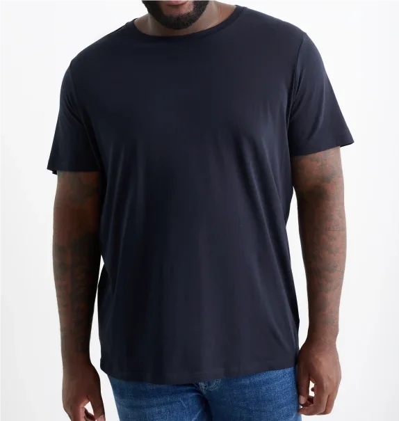 Wholesale Low Price Blank 90 Cotton 10 Spandex Plus Size Casual t Shirts for Men