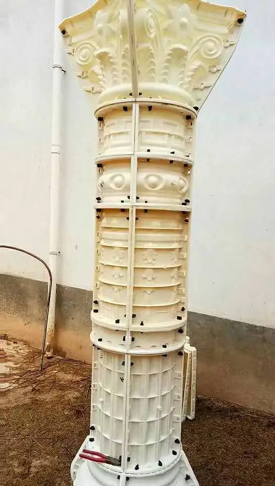30cm x 300cm vertical stripes roman column molds for sale