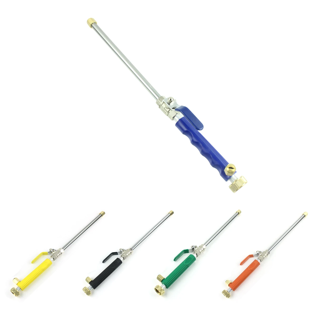 high pressure garden watering double water nozzle spray gun