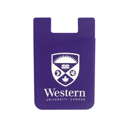 High Quality Silicone Mobile Cell Phone Card Holder Adhesive Pocket