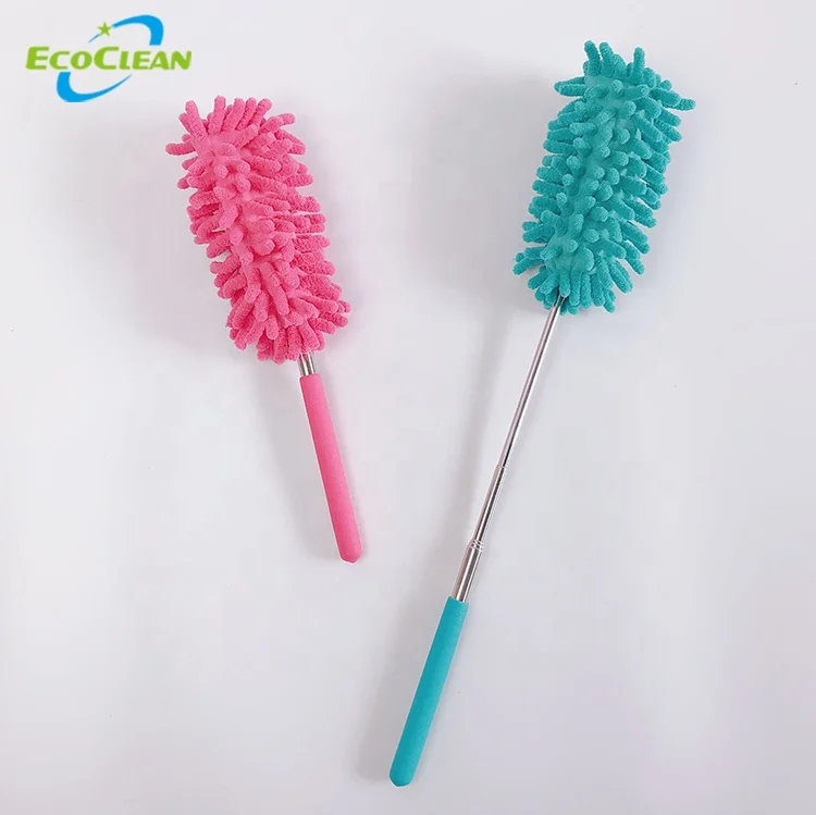 Фабрика EcoClean BSCI Гибкая телескопическая моющаяся мини-тряпка из микрофибры