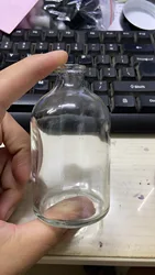 pharmaceutical clear molded glass vials glass bottles for injection