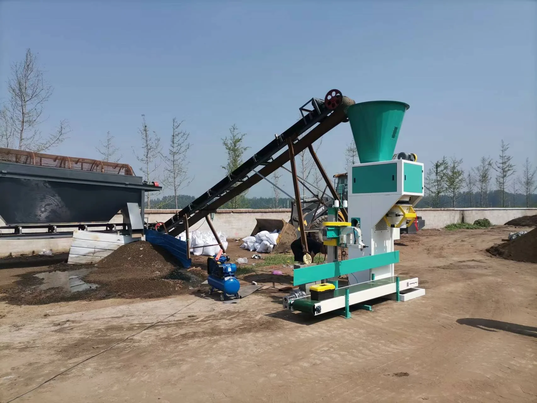 5kg 10kg 25kg 50kg Bag Paraffin Wax Soil Microbial Fertilizer Barite Gypsum Flakes Weighing Packing Machine