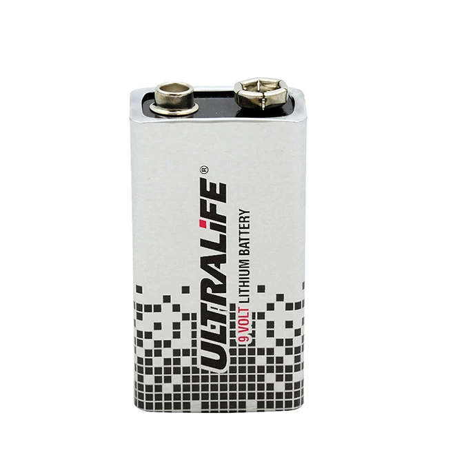 Ultralife Batteries Long-Life U9VL 9V 1200mAh Lithium (LiMnO2) Battery