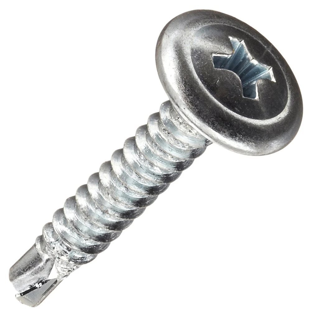 Самосверлильные винты плоская головка 1 дюйм A4 70 наружные шестигранные