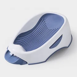 Newborn soft baby bath rack with bottom