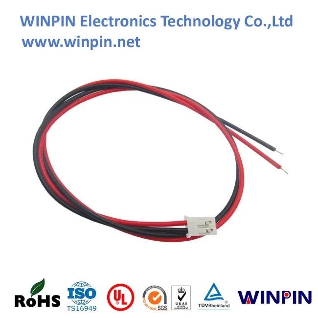 Cable Assembly Wiring Harness JST PH 2mm 2pin 20pin Wire custom length