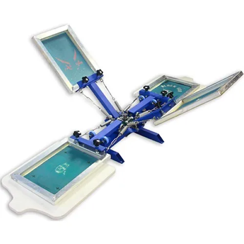 Manual 4 Color Screen Printing Press  NRSP-104