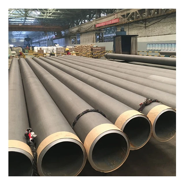 Round Structure Steel Pipe Hot Rolled EN 10210 S235JRH S275 S335 Black Iron Structural Seamless Carbon