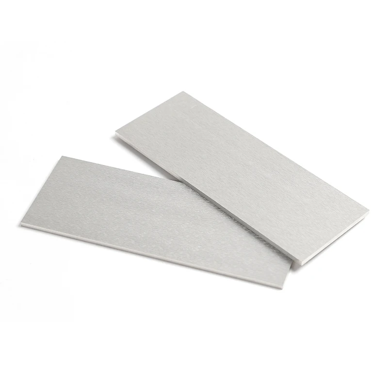tungsten Plate Customizable 2mm Thick Hard Alloy Square Sheet Wear-resistant Flake sliver plate