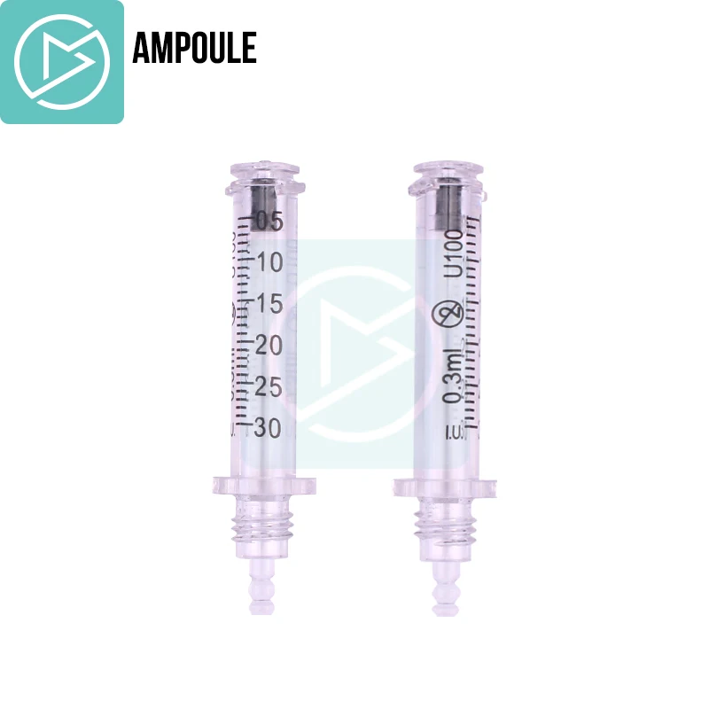 Ампульная головка, 0,3 мл, 0,5 мл, адаптер, атомайзер, инъекция губ для ампульной гиалуроновой ручки