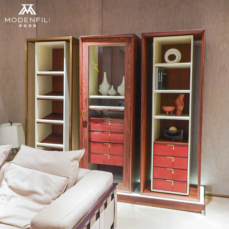 Modenfili Home Furniture Высококачественный большой деревянный шкаф для хранения вещей спальни гостиной