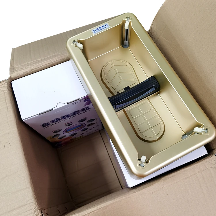 ALLESD Automatic Disposable Intelligent Sustainable Shoe Cover Machine