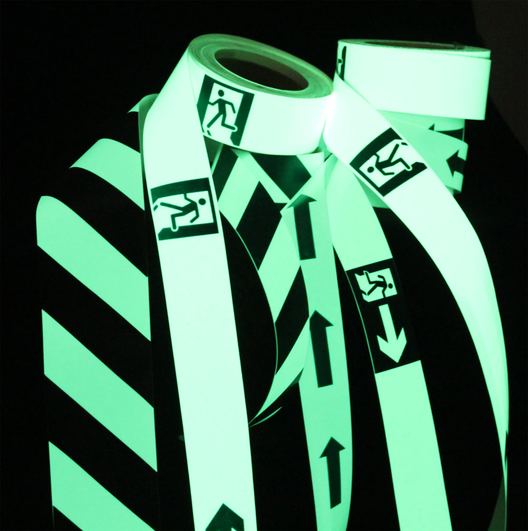 Safety IMO Tape Glow In The Dark Tape Luminous Tape For Marking, Signage, Decoration