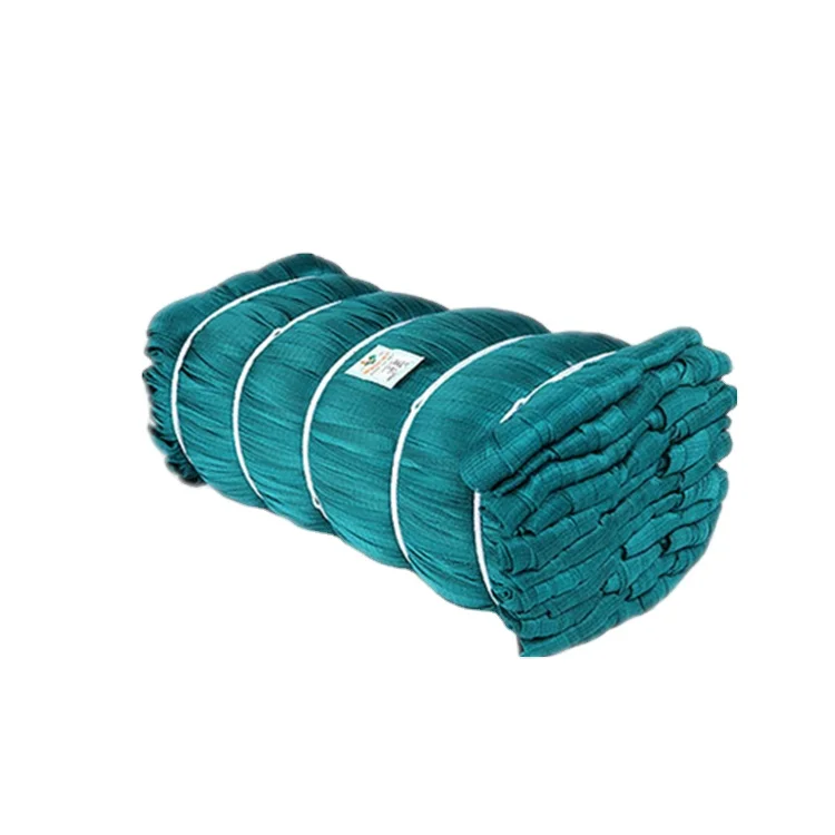 PE knotted fish farming nets with double knot