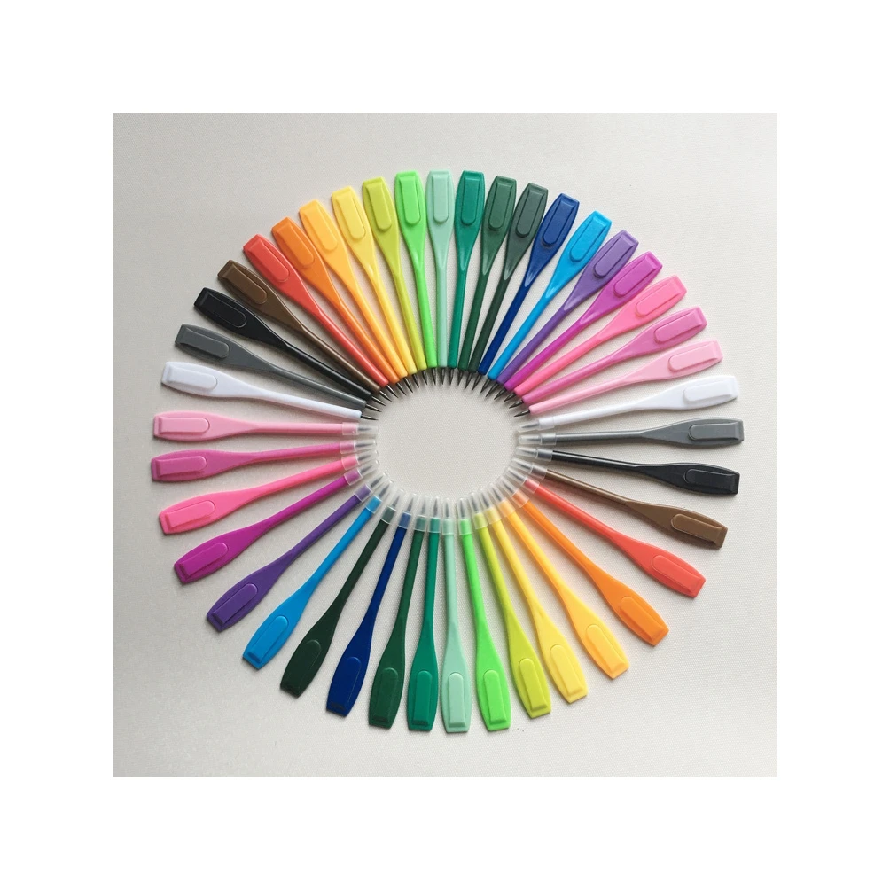 New High-end factory price manufacturer Colorful Plastic Golf colorful Score Marker Pen Pencil print oem custom logo bulk