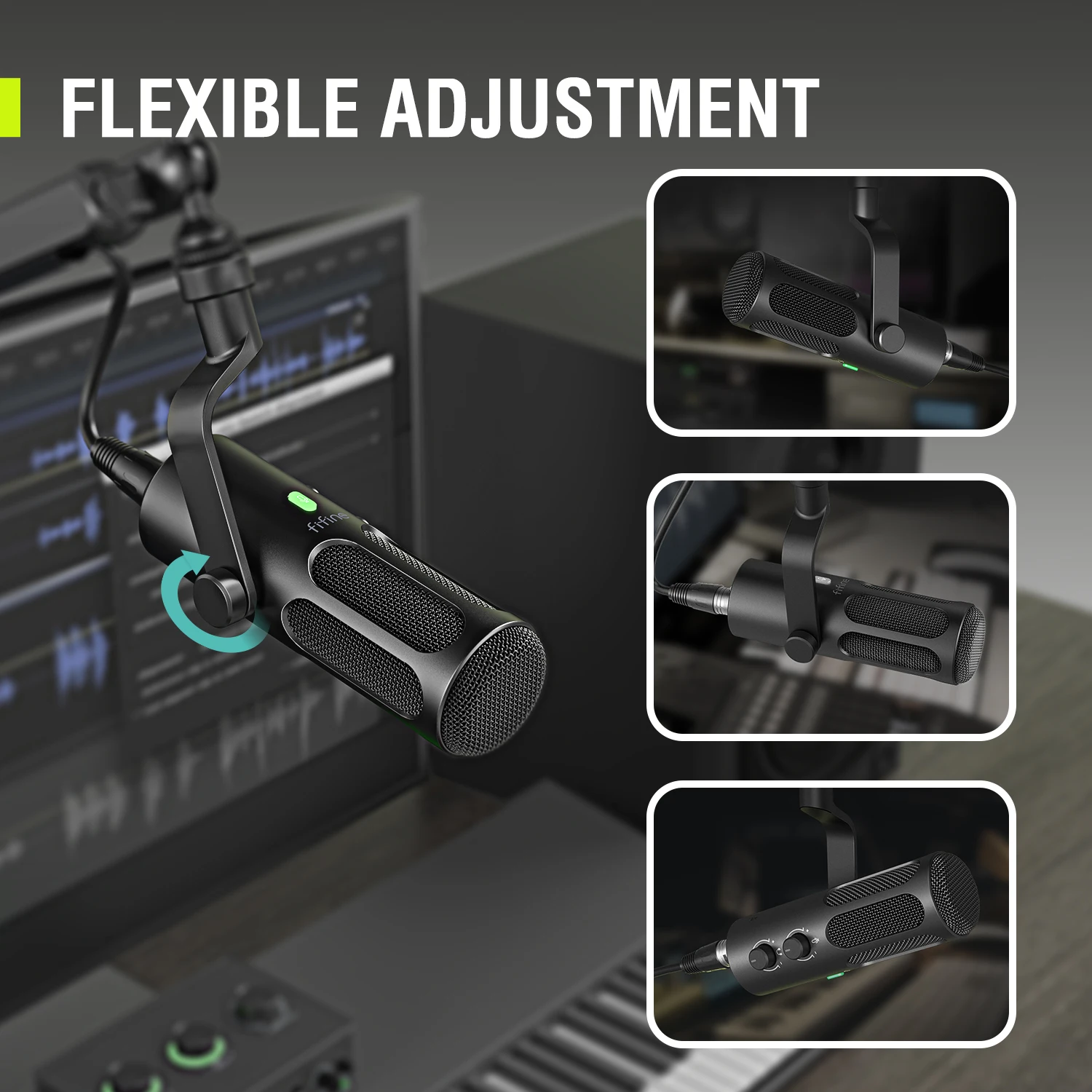 Настольный кардиоидный микрофон