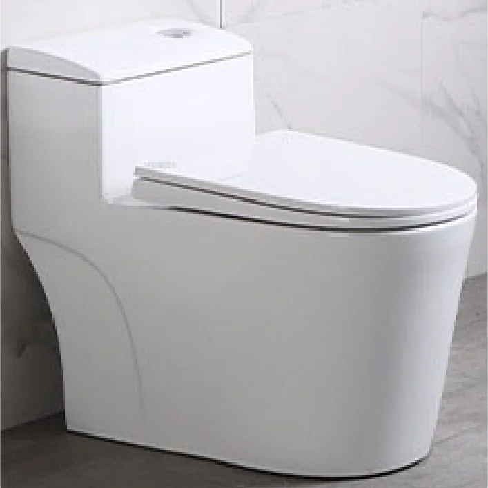 Factory Direct Sales Bathroom WC White Ceramic  Washdown Toilets One Piece Colored Smart Toilet Bowl