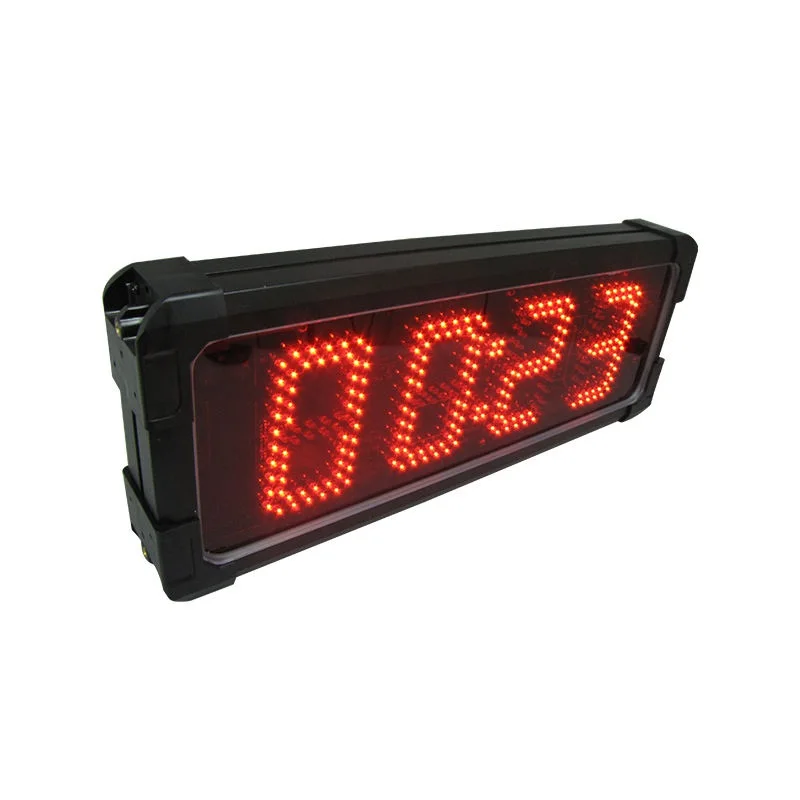 YIZHI GO4T-5R LED Digital Clock 5 inch 4 digits Large Outdoor Waterproof Digital Display Electronic Marathon Running Timer
