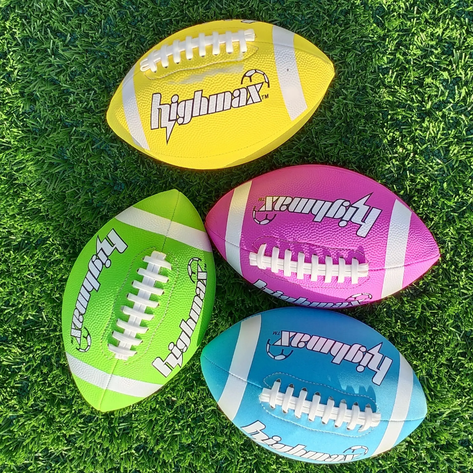 wholesale logo rugby ball mini American football size 9/3 rugby custom pvc rugby
