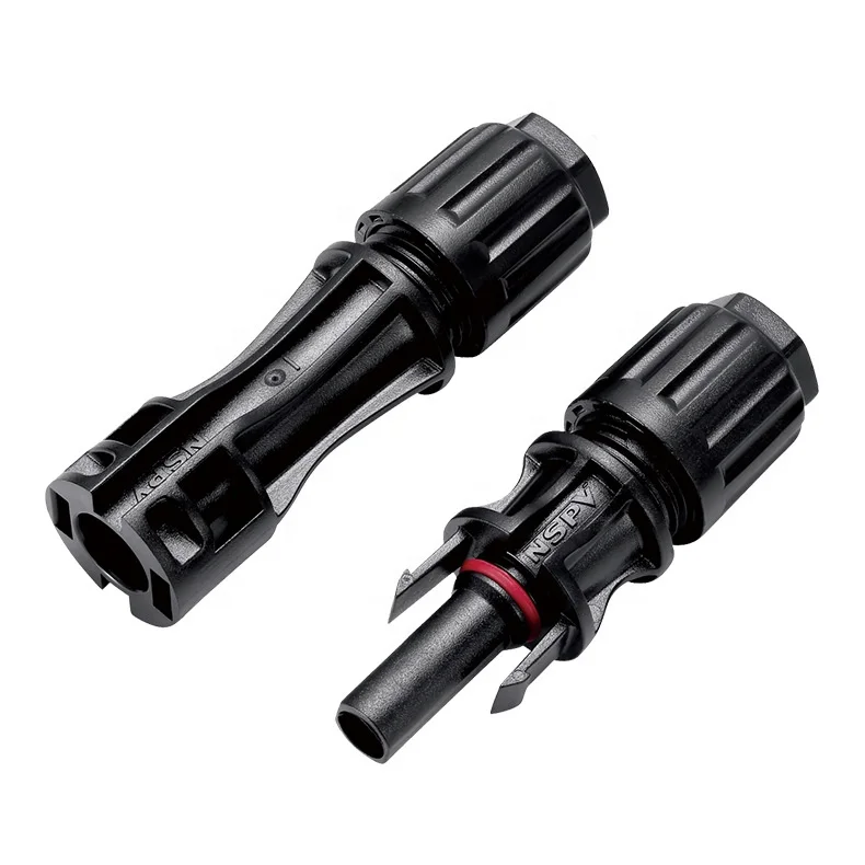 Male And Female  Crimp Connection Waterproof IP68 Solar Cable Connector  2.5~6mm2/14~10AWG For Solar System
