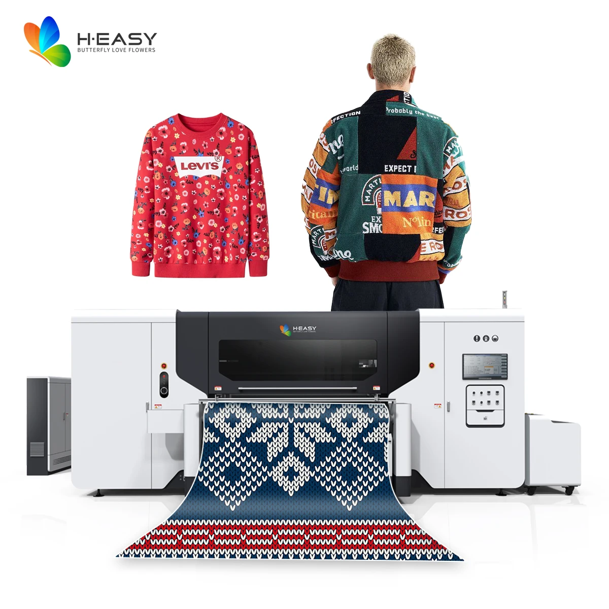 Digital Textile Printing Machine Price With 8 Gen6 Fast Speed Textile Digital Printer for Cotton Fabric