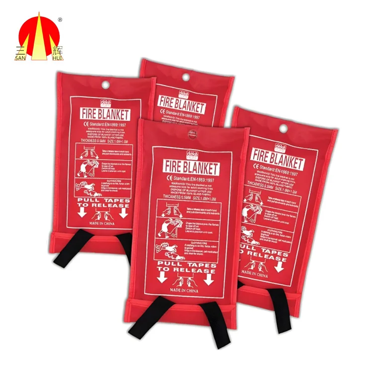 Thermal insulation fire retardant airline blanket for lithium battery fire prevention