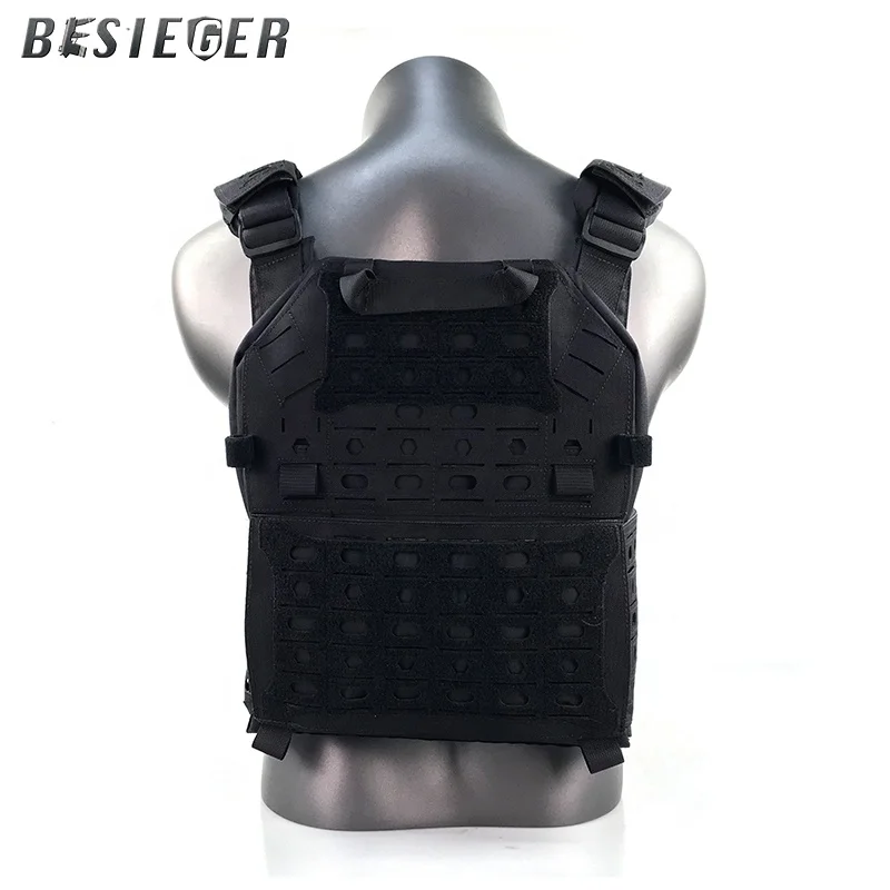 With invisible bulletproof helmet cover, flame retardant nylon military police tactical vest, lightweight combat vest