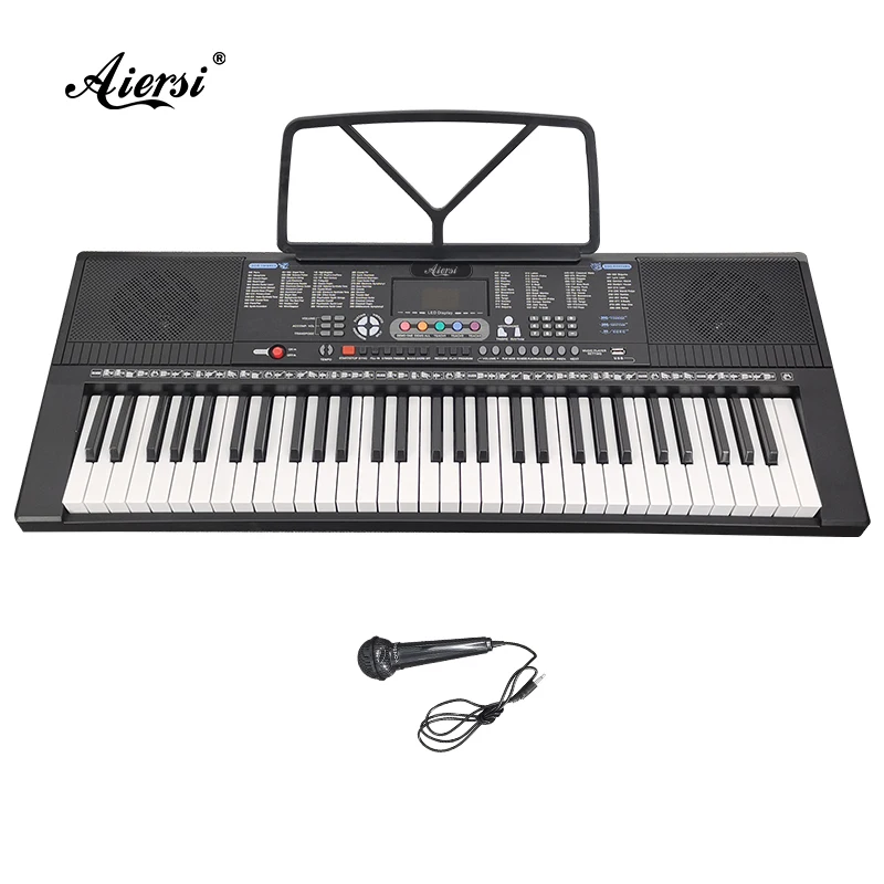 Китайский бренд Aiersi 61 клавиша клавиатура пианино цифровая музыка с USB MP3 для начинающих
