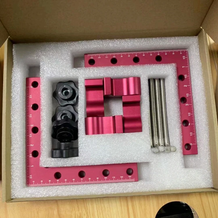 L Type Non Slip Right Angle Clamp Picture Frame Welding Corner Aluminum Alloy Home 90 Degree Positioning Carpenter Tool Squares