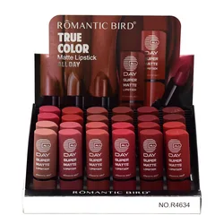 Matte ROMANTIC BIRD Nude Solid Matte Lipstick 12 Colors