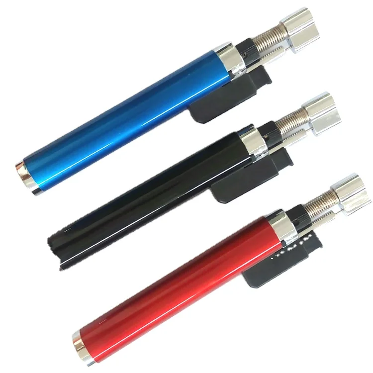 GF-853 Jet Flame Pencil Butane Gas Refillable Lighter Pocket Torch